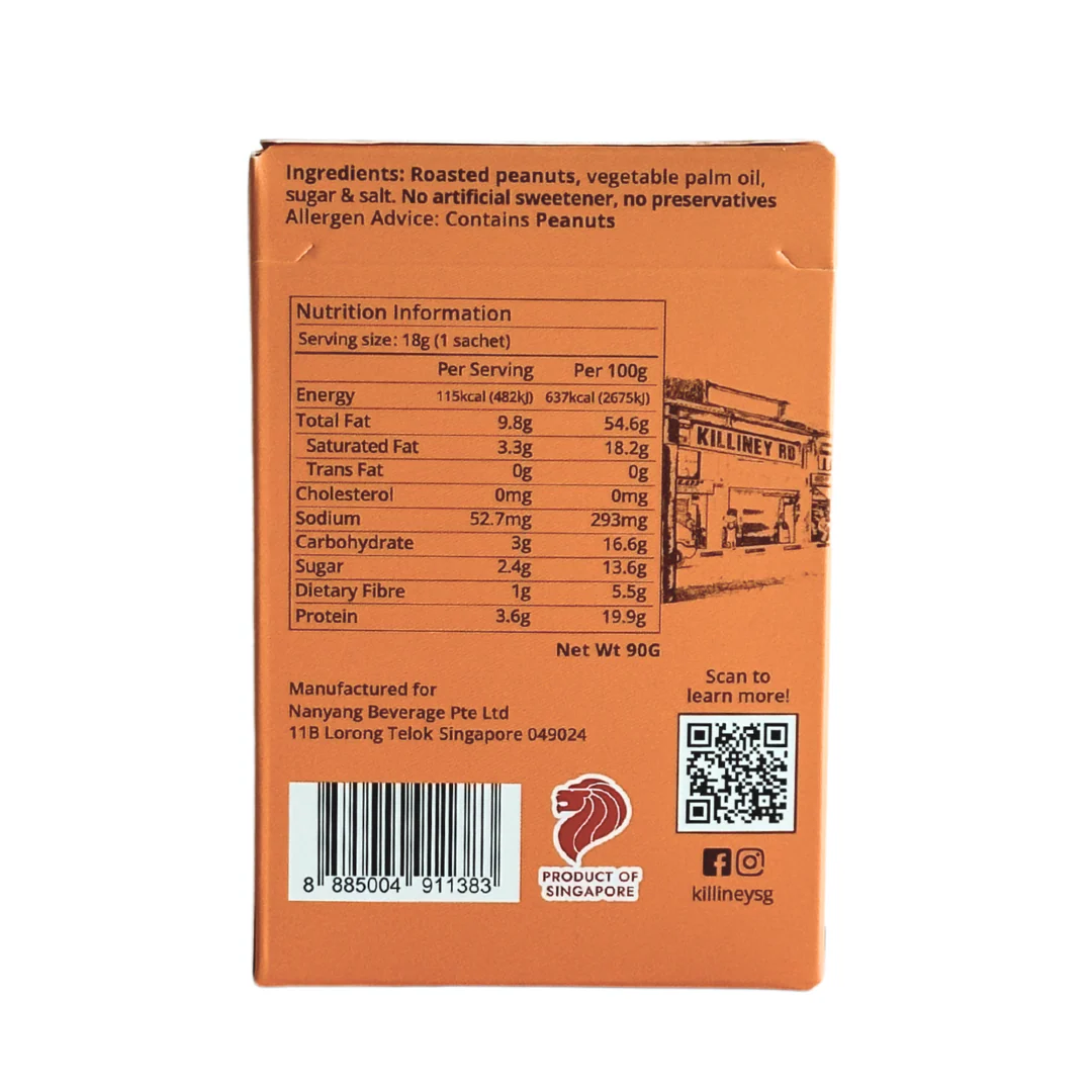 [Bundle of 6] Killiney Classic Singapore Peanut Butter Sachet Box (EXPIRY: 3 DEC 2026) - Image 7